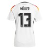 Maillot de Supporter Allemagne Muller 13 Domicile Euro 2024 Pour Femme